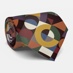 Bauhaus Colour Geometry Neck Tie
