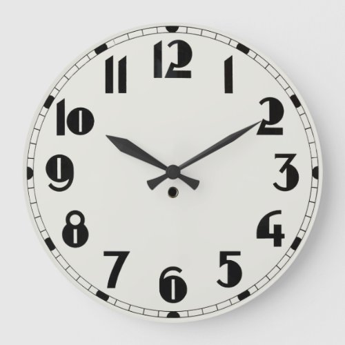 Bauhaus Design Wall Clock