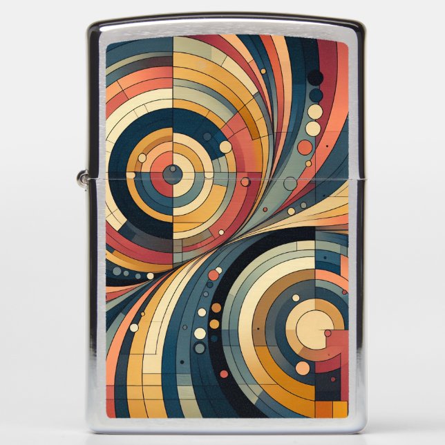 Bauhaus Duality Zippo Lighter (Front)