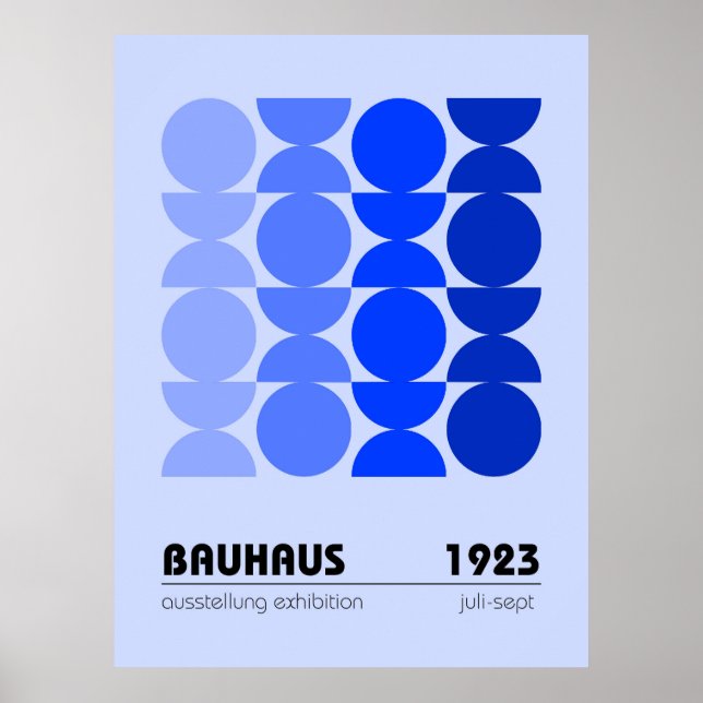 Bauhaus Exhibition Poster 1923 (Front)