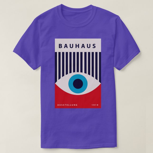 Bauhaus Eye Art T-Shirt (Design Front)