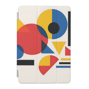 Bauhaus Geometric Abstract Composition iPad Mini Cover