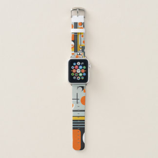 Bauhaus Geometric Design 01 Perfect For Apple Watch Band
