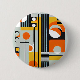 Bauhaus Geometric Design 01 Perfect For Button