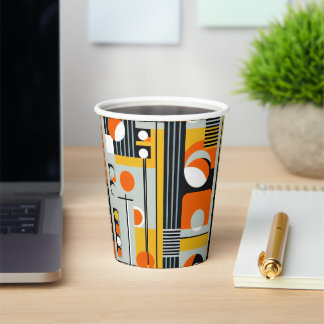 Bauhaus Geometric Design 01 Perfect For Paper Cups