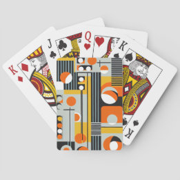 Bauhaus Geometric Design 01 Perfect For Poker Cards