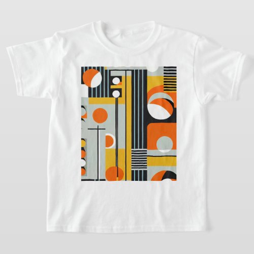 Bauhaus Geometric Design 01 Perfect For T_Shirt