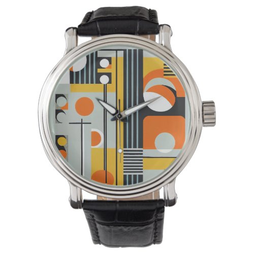 Bauhaus Geometric Design 01 Perfect For Watch