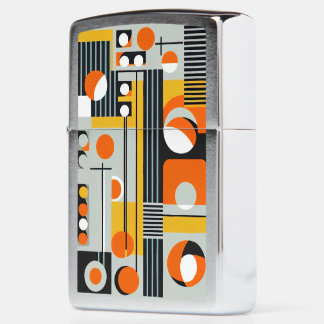 Bauhaus Geometric Design 01 Perfect For Zippo Lighter