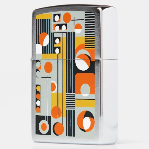 Bauhaus Geometric Design 01 Perfect For Zippo Lighter