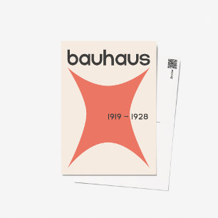Bauhaus Geometric Exhibition Art Print Decor Postcard