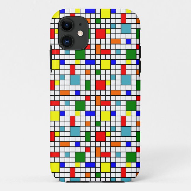 Bauhaus Grid  Case-Mate iPhone Case (Back)