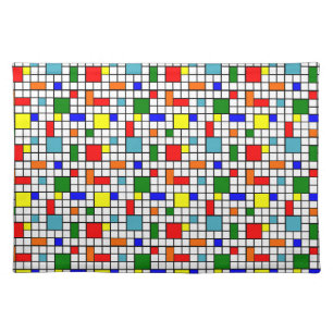 Bauhaus Grid Cloth Placemat
