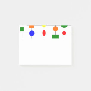 Bauhaus Grid Post-it Notes