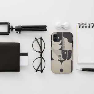 Bauhaus Inspired Geometric Pattern iPhone 11 Case