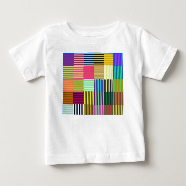 Bauhaus Inspired Optics Baby T-Shirt (Front)