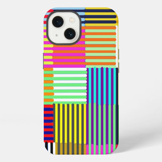 Bauhaus Inspired Optics Iphone Case (Back)