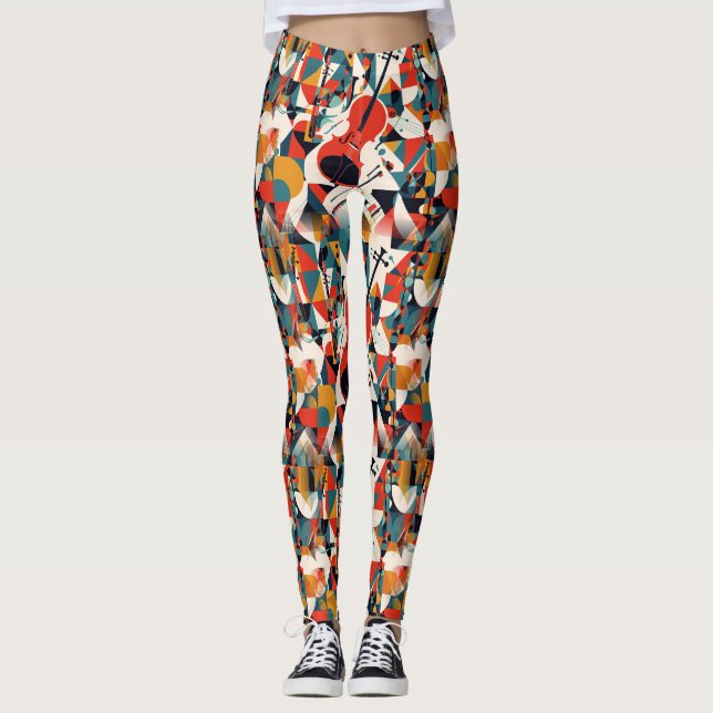 Bauhaus Jazz Leggings (Front)