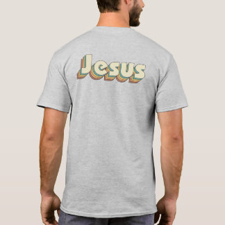 Bauhaus Jesus Vibes Vintage Retro Faith Christian T-Shirt