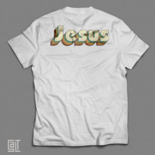 Bauhaus Jesus Vibes Vintage Retro Faith Christian T-Shirt