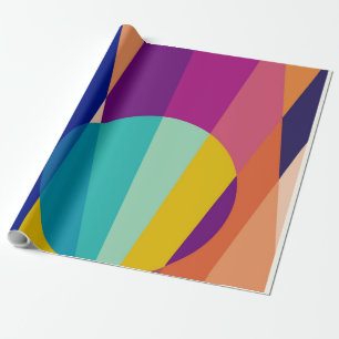 Bauhaus pattern wrapping paper