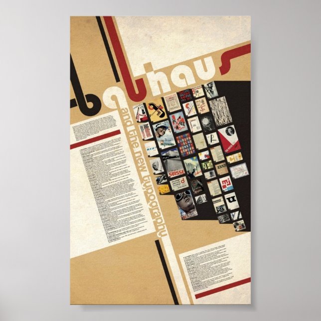 Bauhaus Poster (Front)