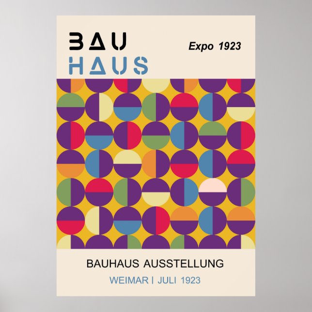 Bauhaus Poster (Front)