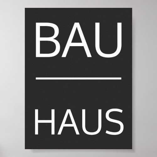 Bauhaus Poster