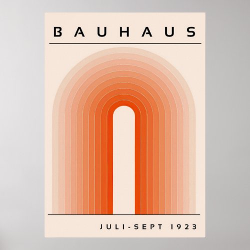 BAUHAUS POSTER