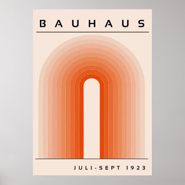 BAUHAUS POSTER (Front)