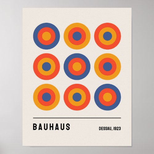 Bauhaus Poster Bauhaus Exhibition Poster B25