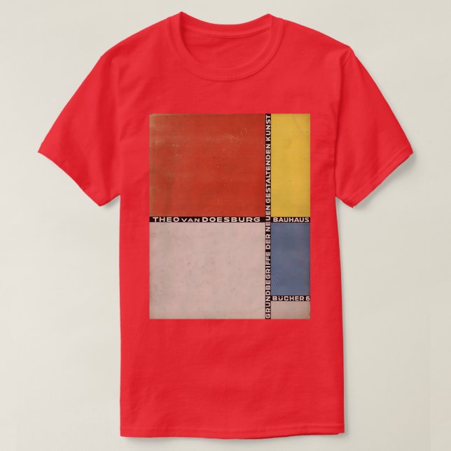 Bauhaus Poster T-Shirt (Design Front)