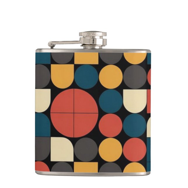 Bauhaus Pure Geometry Harmony Flask (Front)