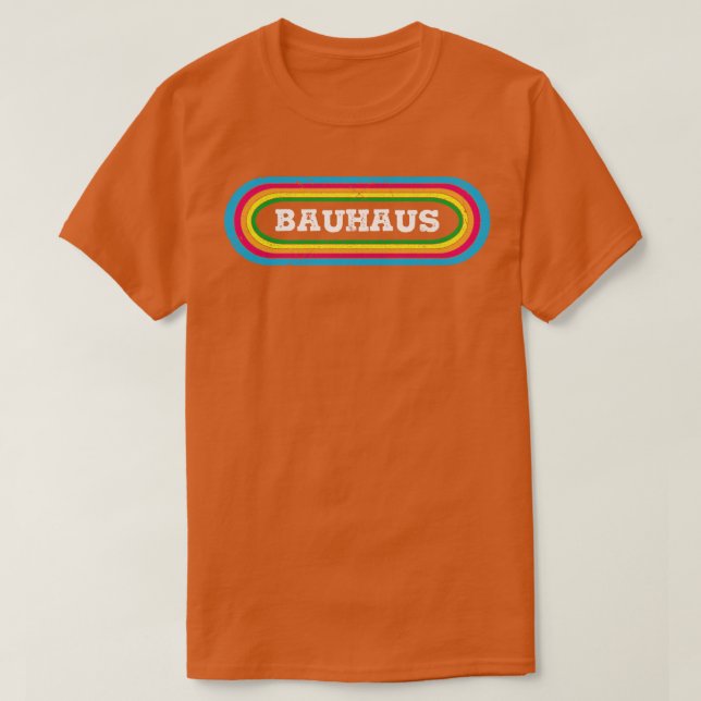 bauhaus rainbow T-Shirt (Design Front)