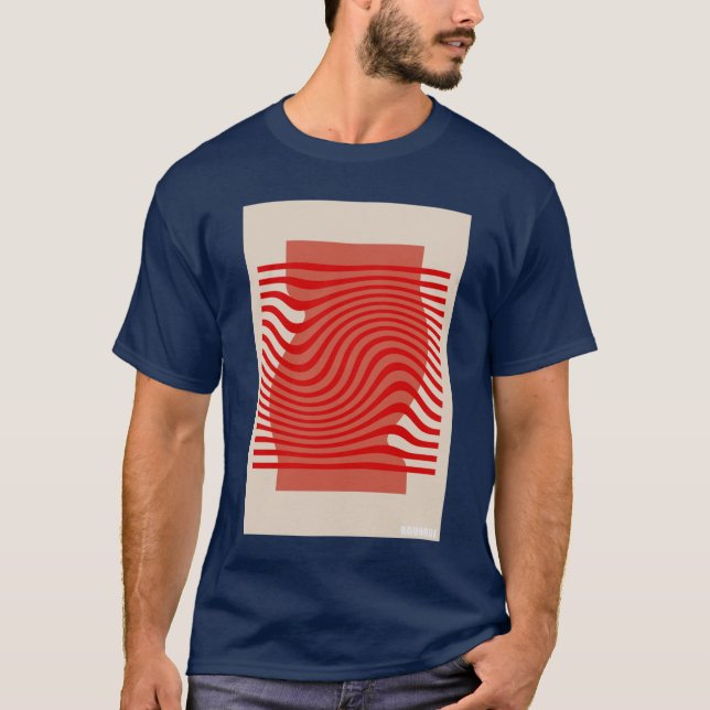 Bauhaus Retro Art Deco architecture discipline fro T-Shirt (Front)