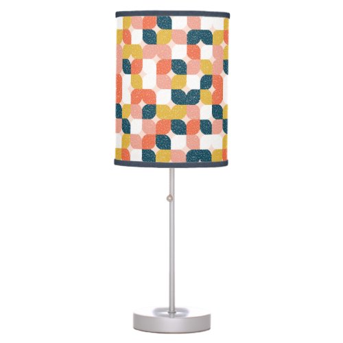 Bauhaus Retro Geometric Pattern Table Lamp