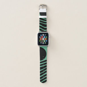 Bauhaus Seafoam Green Abstract Apple Watch Band