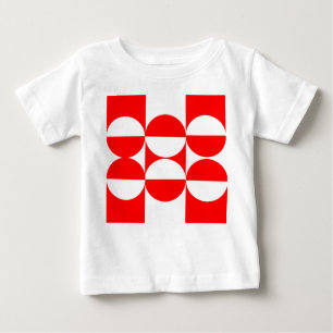 Bauhaus Squares and Circles Baby T-Shirt