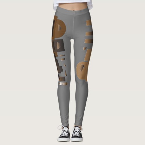 Bauhaus style mid_century modern grey background  leggings