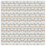 Bauhaus Triangles  Fabric