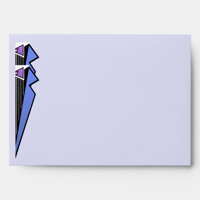 Bauhaus Tuxedo - LBV (Personalized 5x7) Envelope (Front)