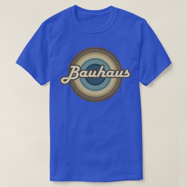 Bauhaus Vintage Crayon T-Shirt (Design Front)