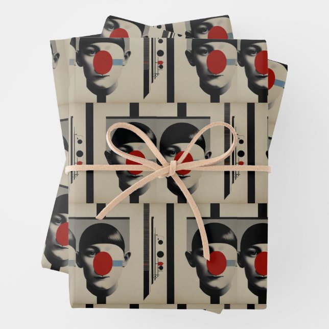 Bauhaus  wrapping paper sheets (In situ)