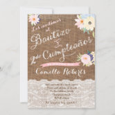 El Bautizo invitación de nuestra hi Invitation