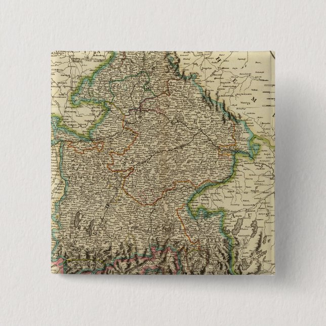 Bavaria 3 pinback button (Front)