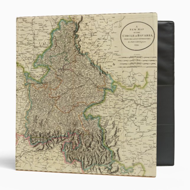 Bavaria 3 ring binder (Front/Inside)