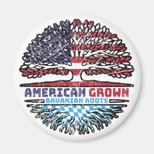 Bavaria Bavarian US American USA United States Magnet