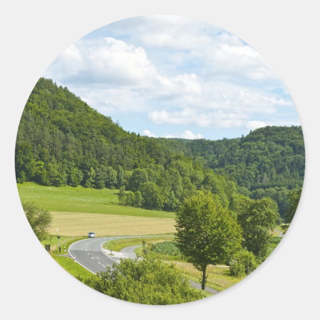 Bavaria Classic Round Sticker (Front)