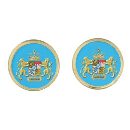 Bavaria Coat of Arms Cufflinks