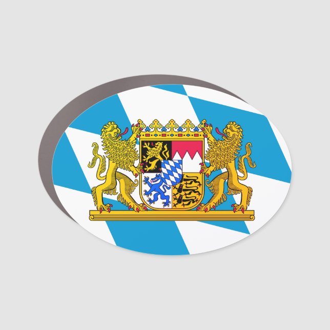 Bavaria coat of arms - GERMANY Car Magnet (Front)